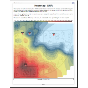 VisiWave Wi-Fi PDF Report Page